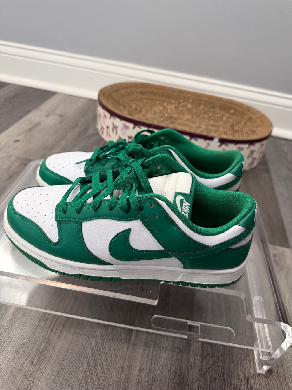 Barely Worn Nike Green Dunks